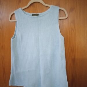 Eddie Bauer Off-Shoulder Light Blue Sweater
